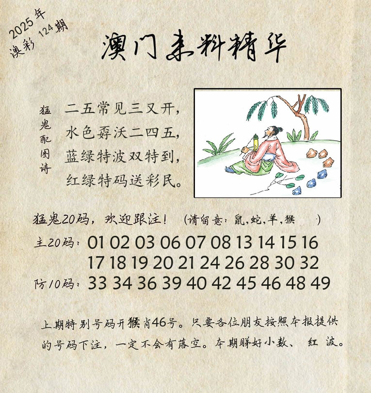 精华来料 第124期