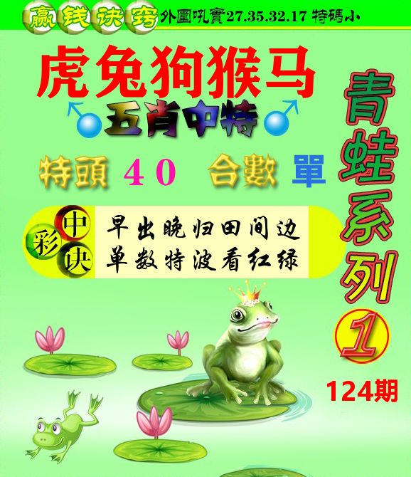 青蛙彩图 第124期