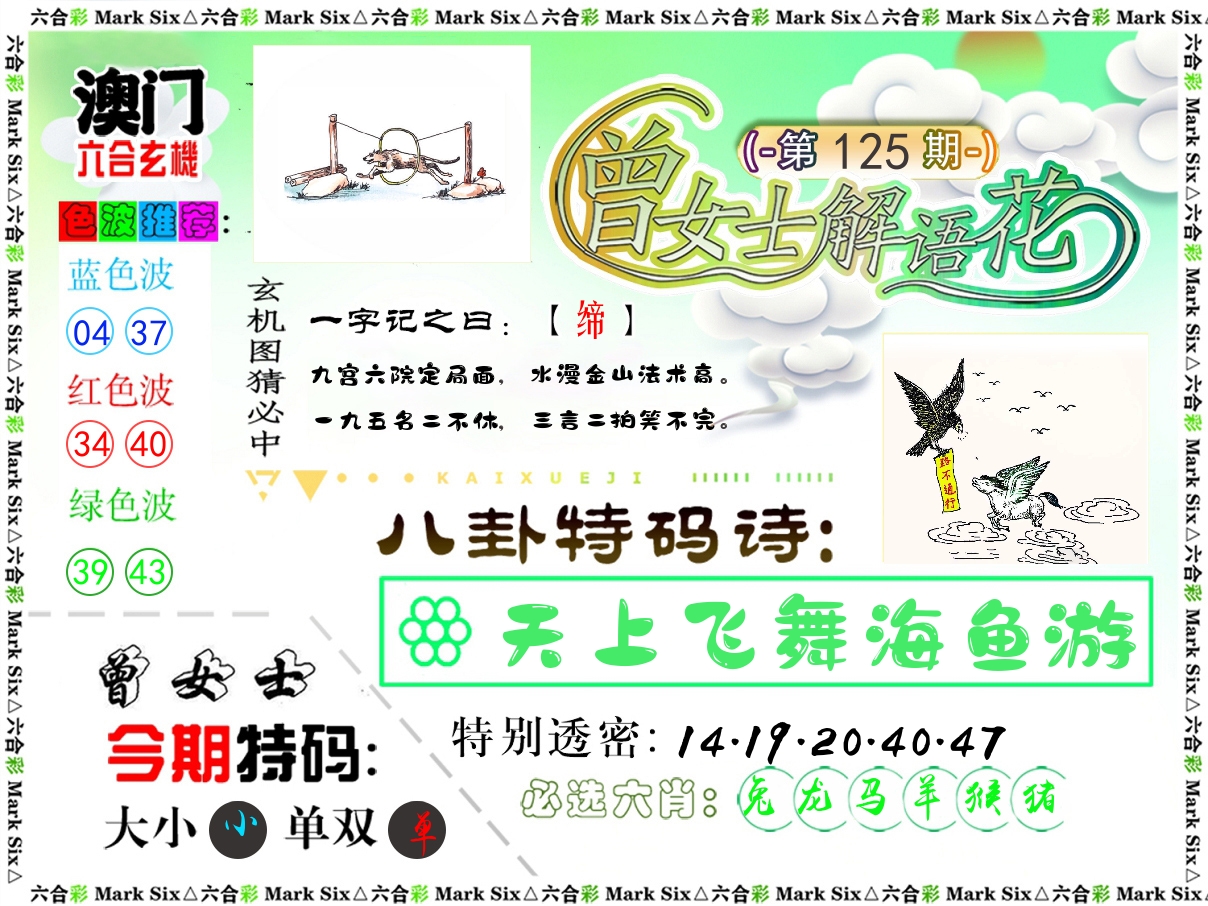 曾女士解语花 第125期