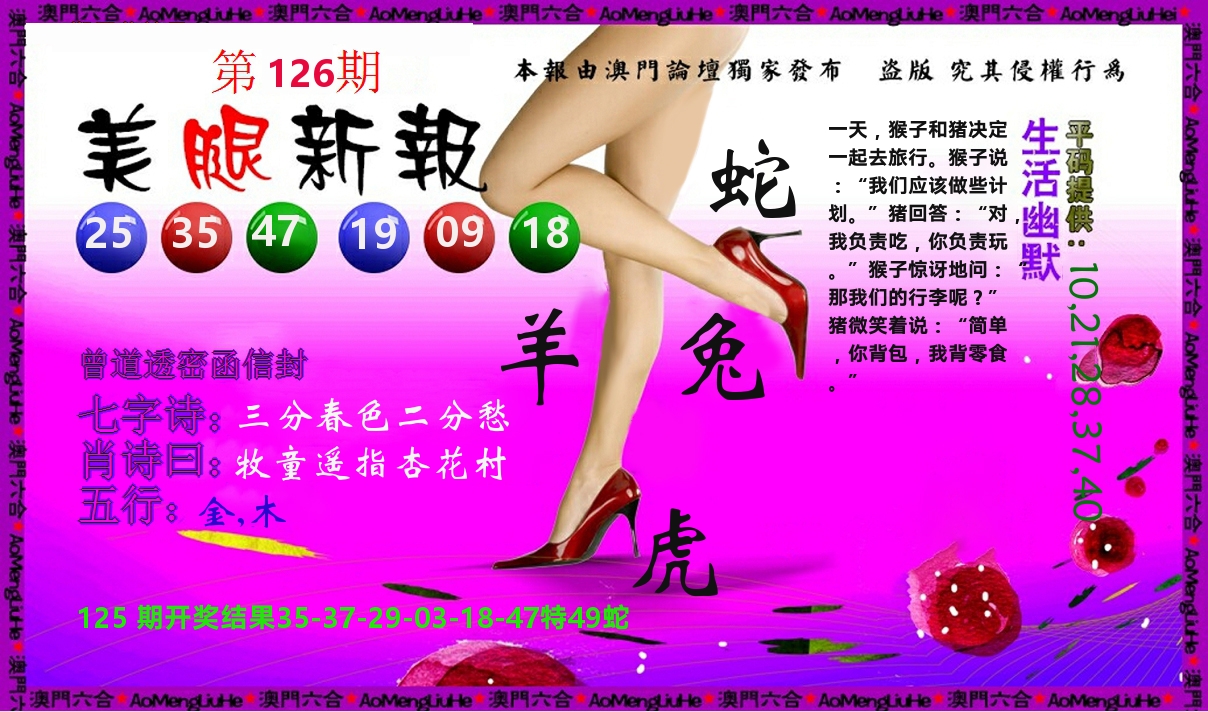 美腿新报 第126期