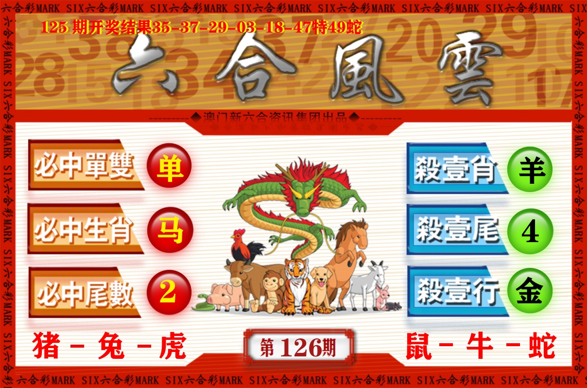 六合风云 第126期