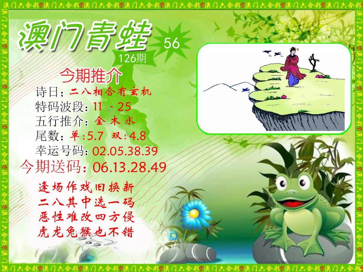 青蛙系列56 第126期