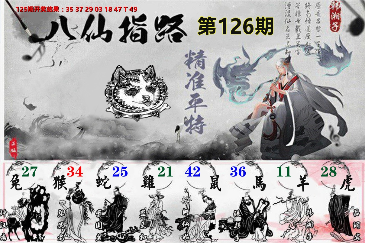 八仙指路 第126期