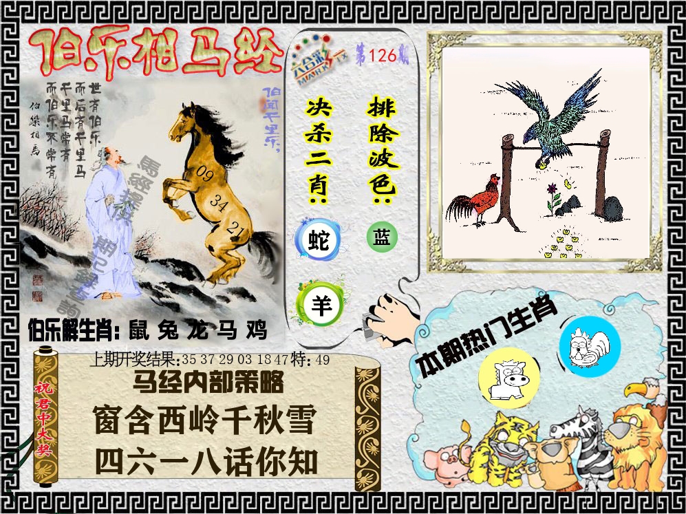 伯乐相马经 第126期