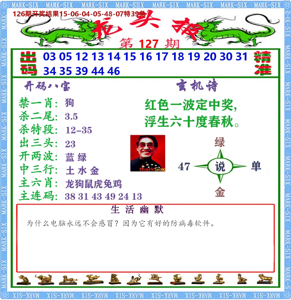 澳门龙头报 第127期
