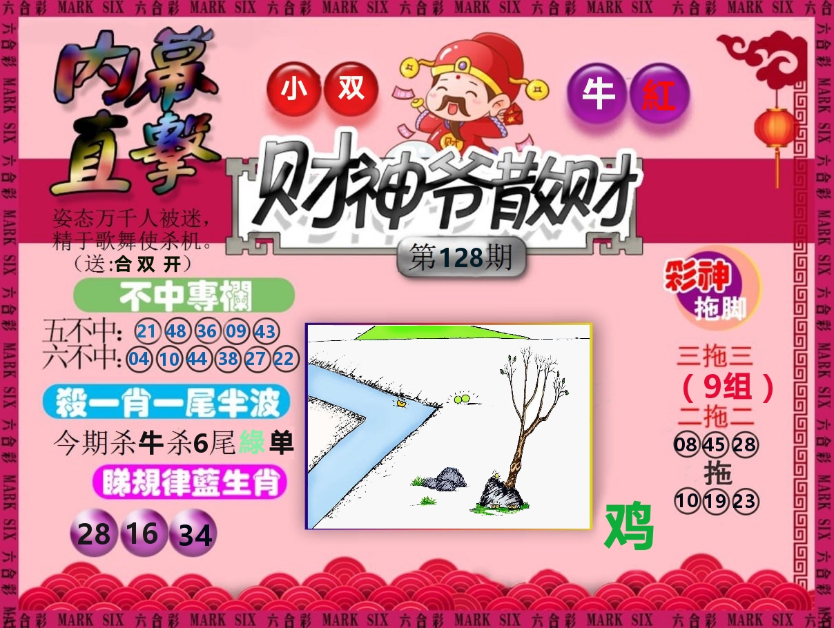 财神爷散财 第128期