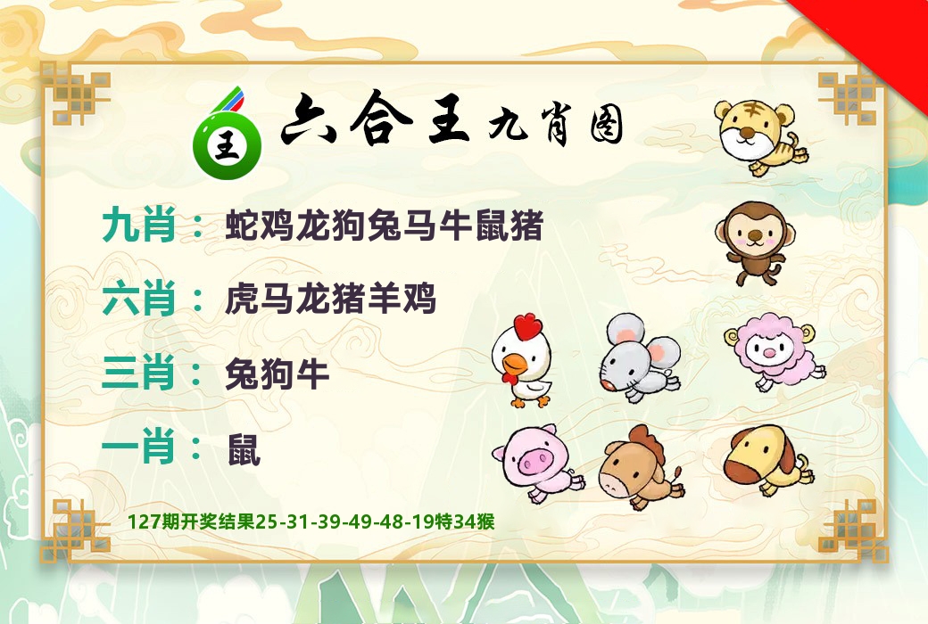 六合王九肖图 第128期