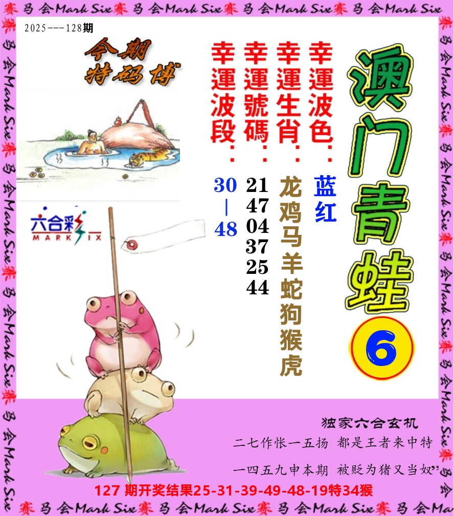 青蛙系列6 第128期
