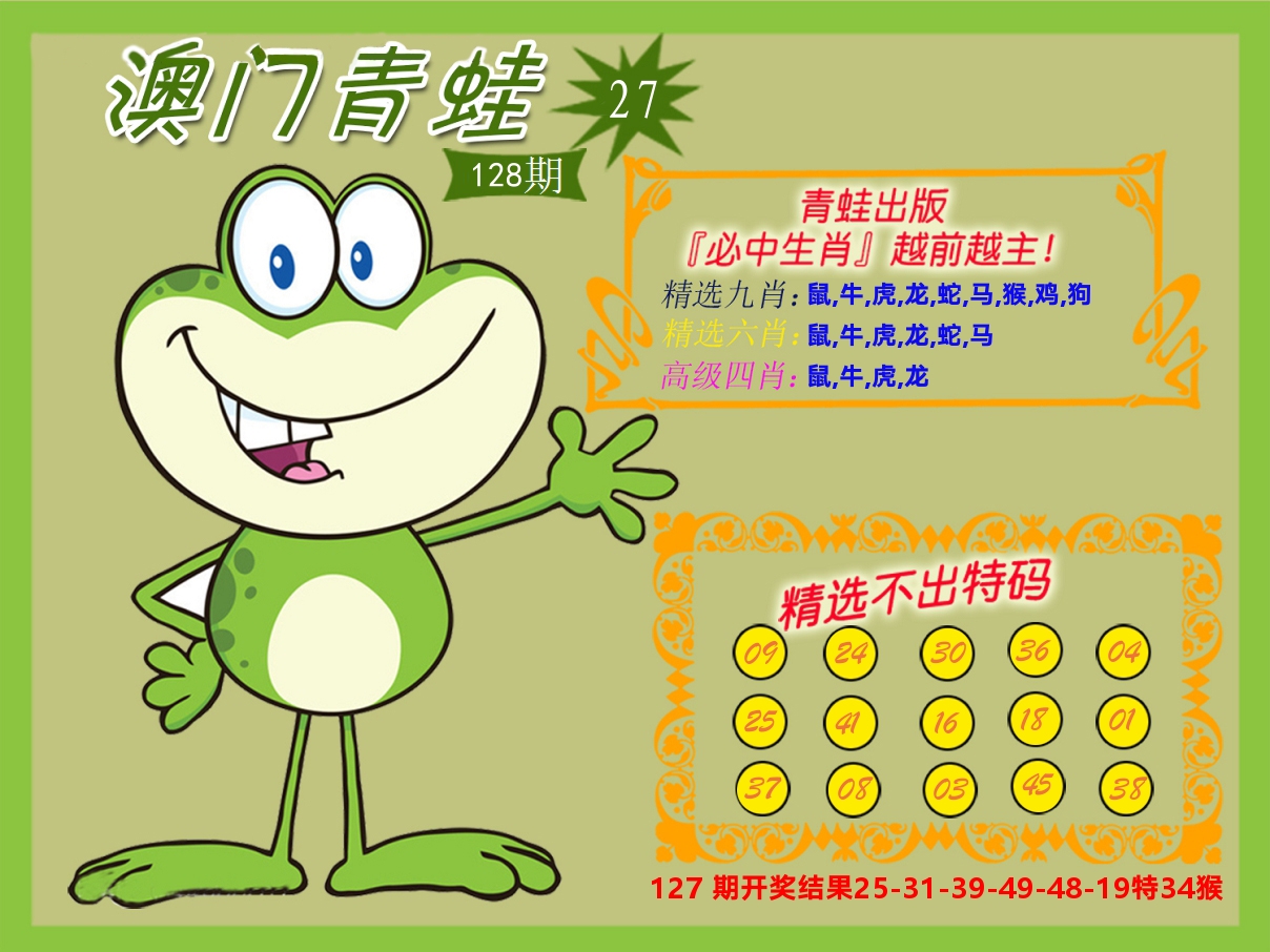 青蛙系列27 第128期