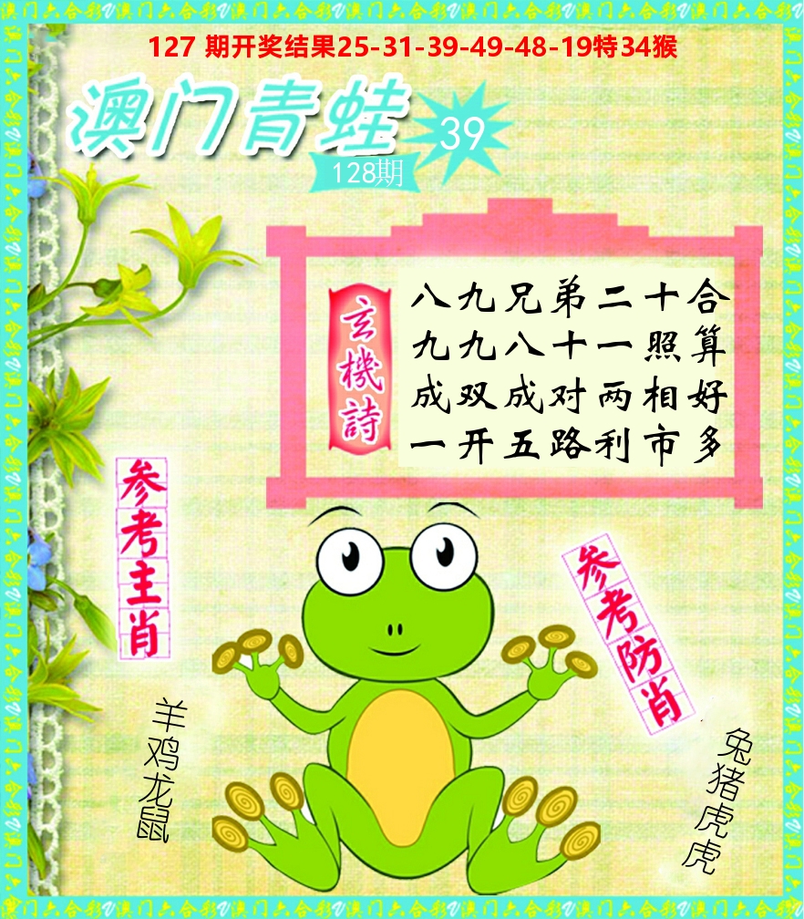 青蛙系列39 第128期