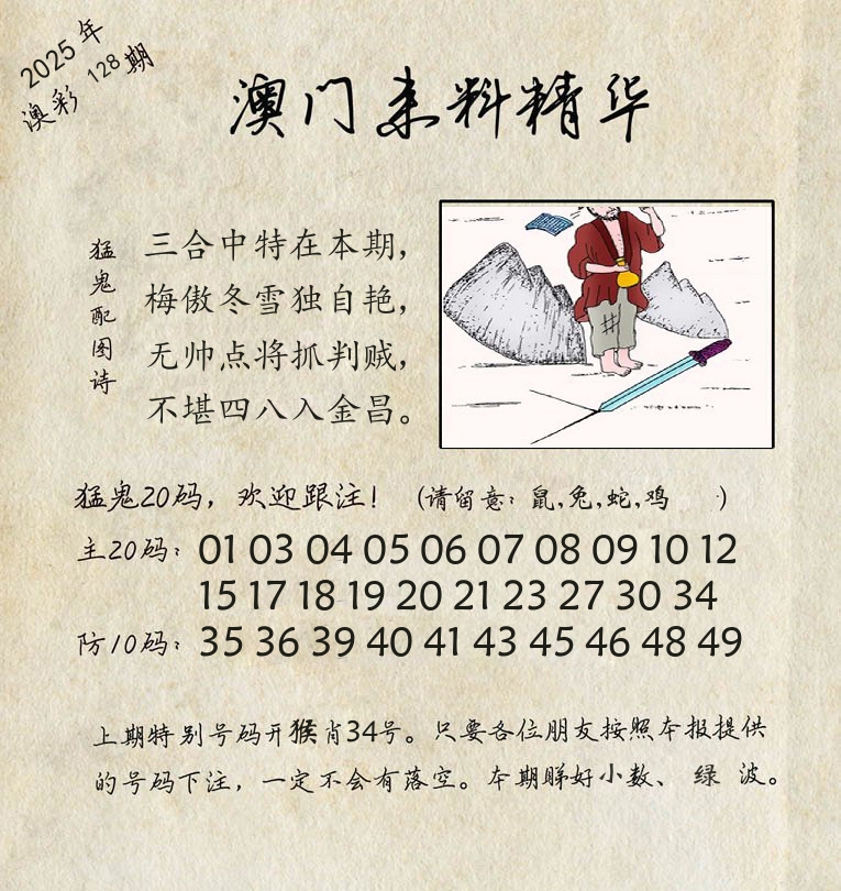 精华来料 第128期