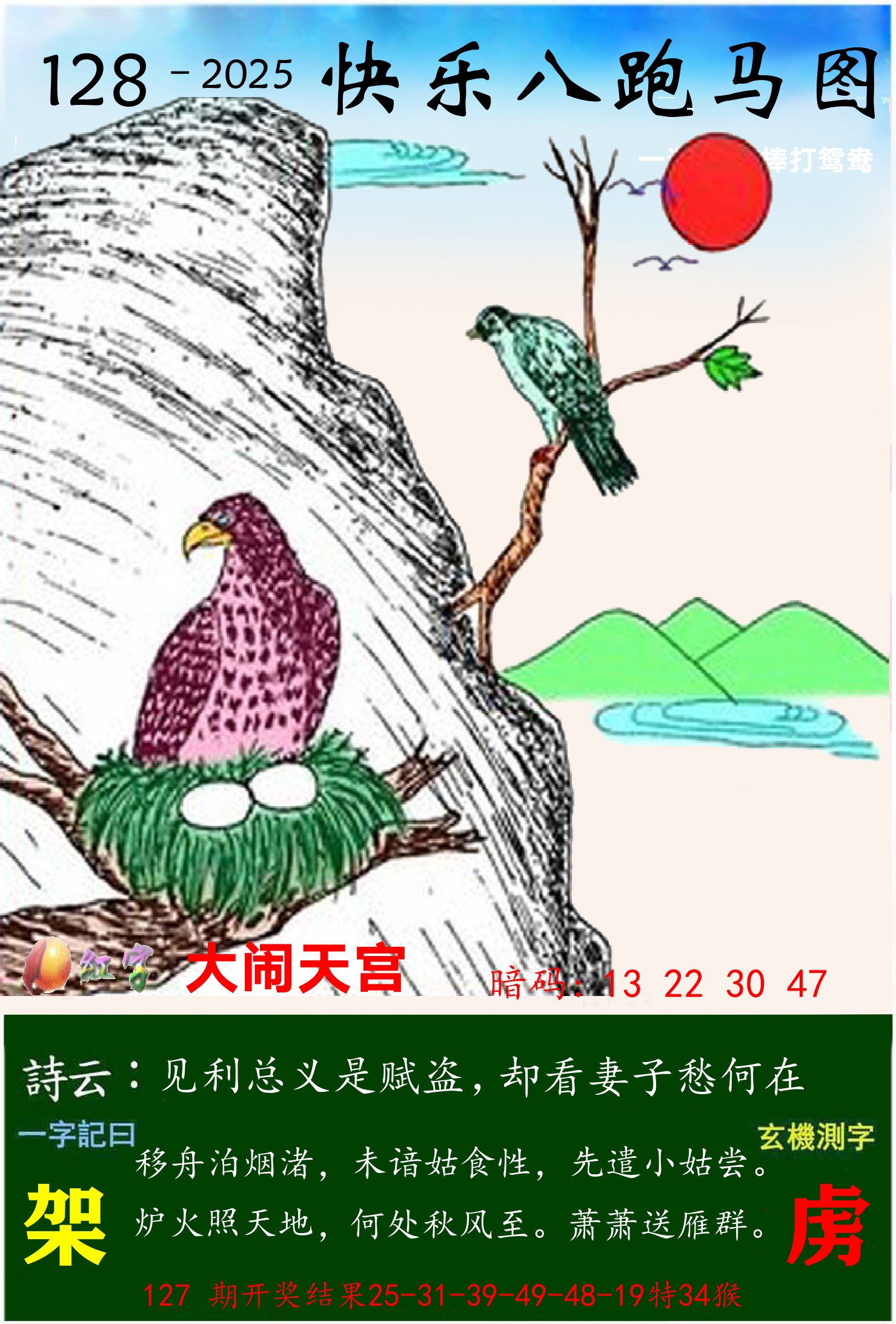澳门跑马 第128期