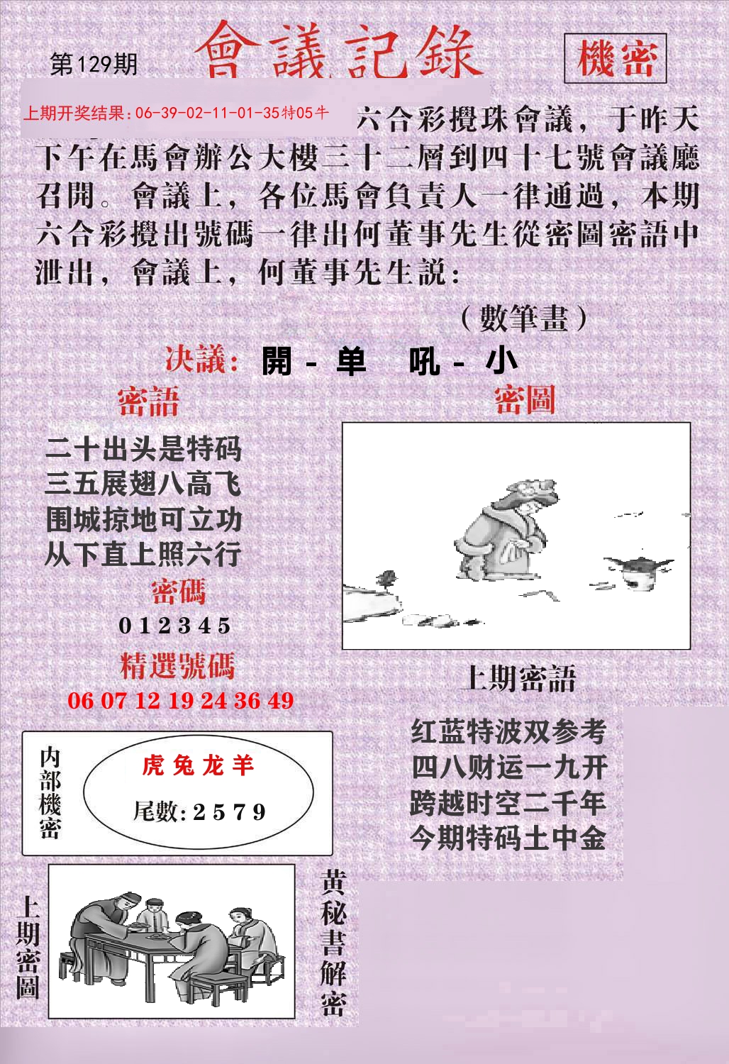 会议记录 第129期