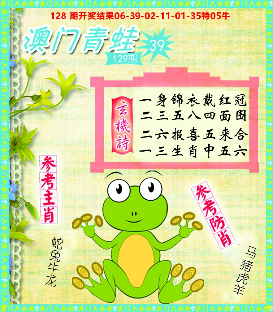 青蛙系列39 第129期