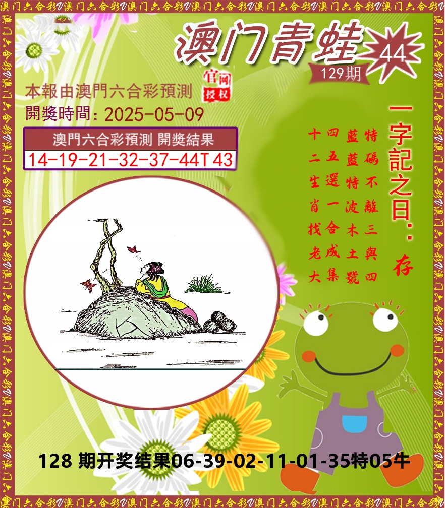 青蛙系列44 第129期