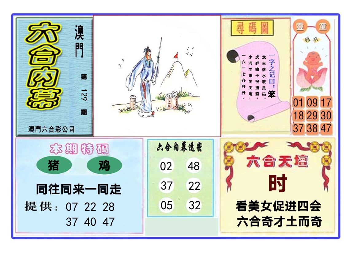 六合内幕 第129期