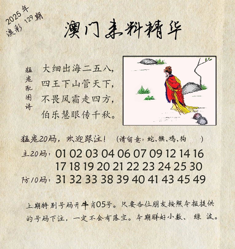 精华来料 第129期