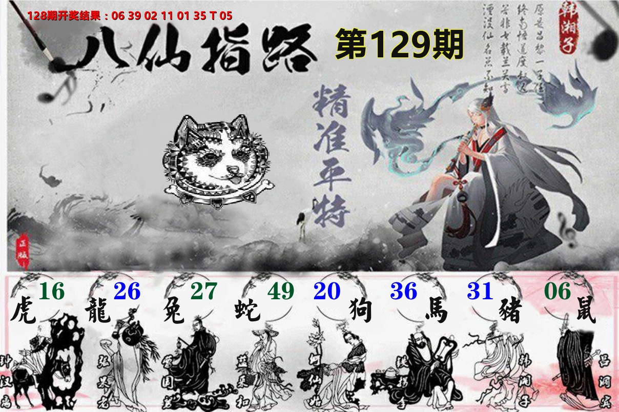 八仙指路 第129期
