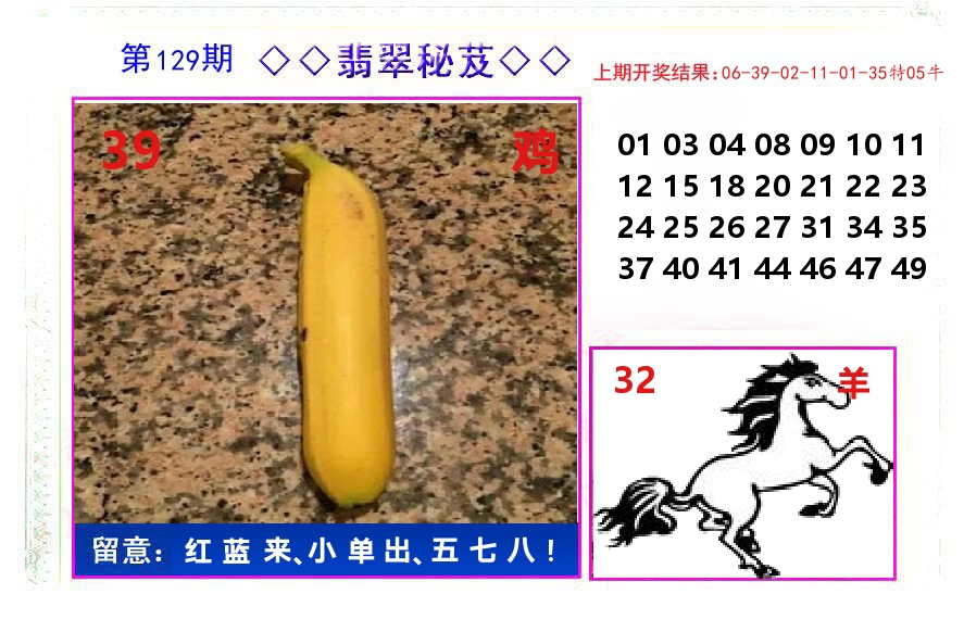 翡翠秘芨 第129期