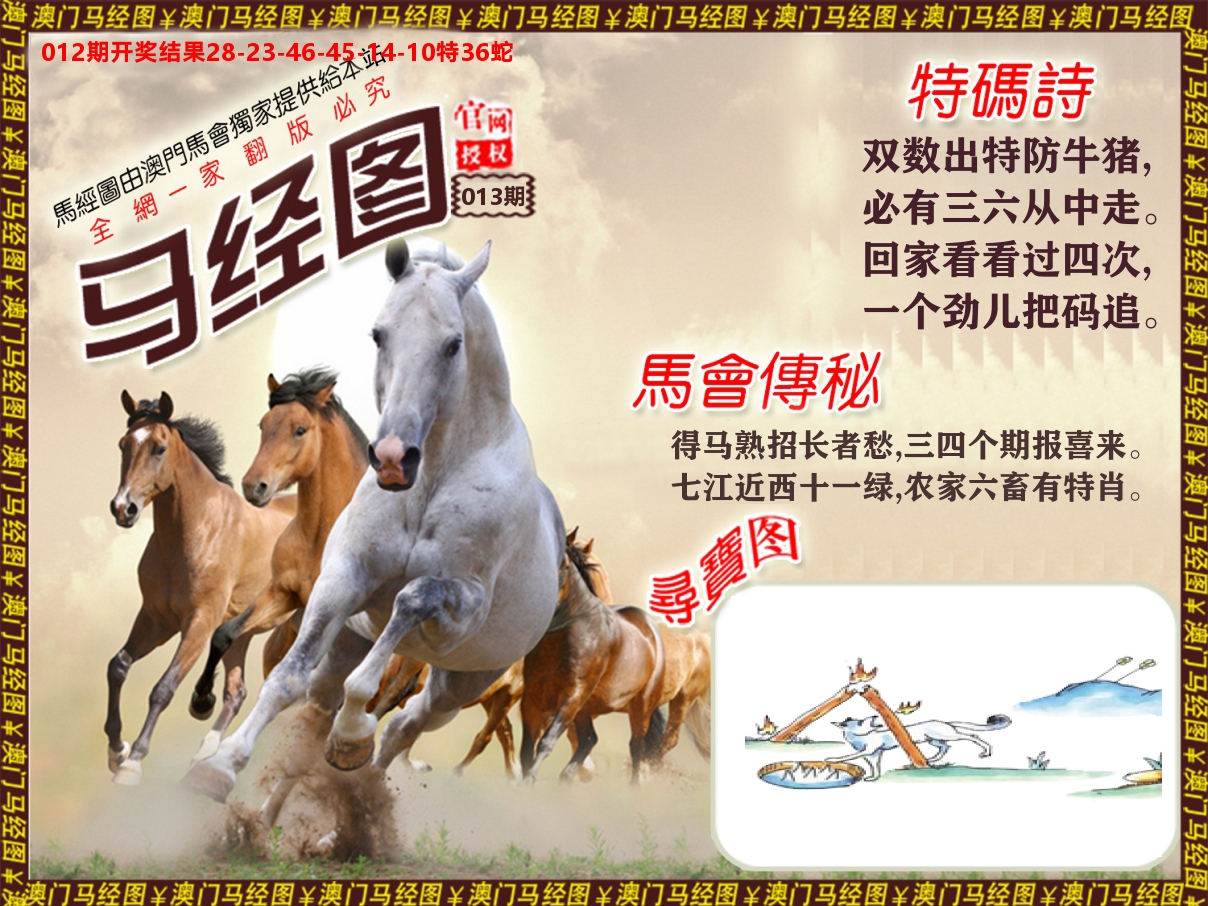 马经系列 第13期