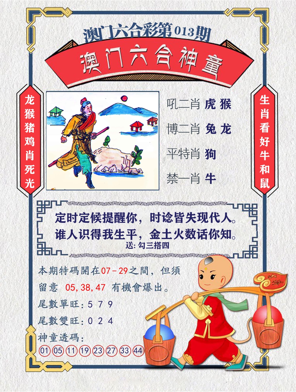 六合神童 第13期