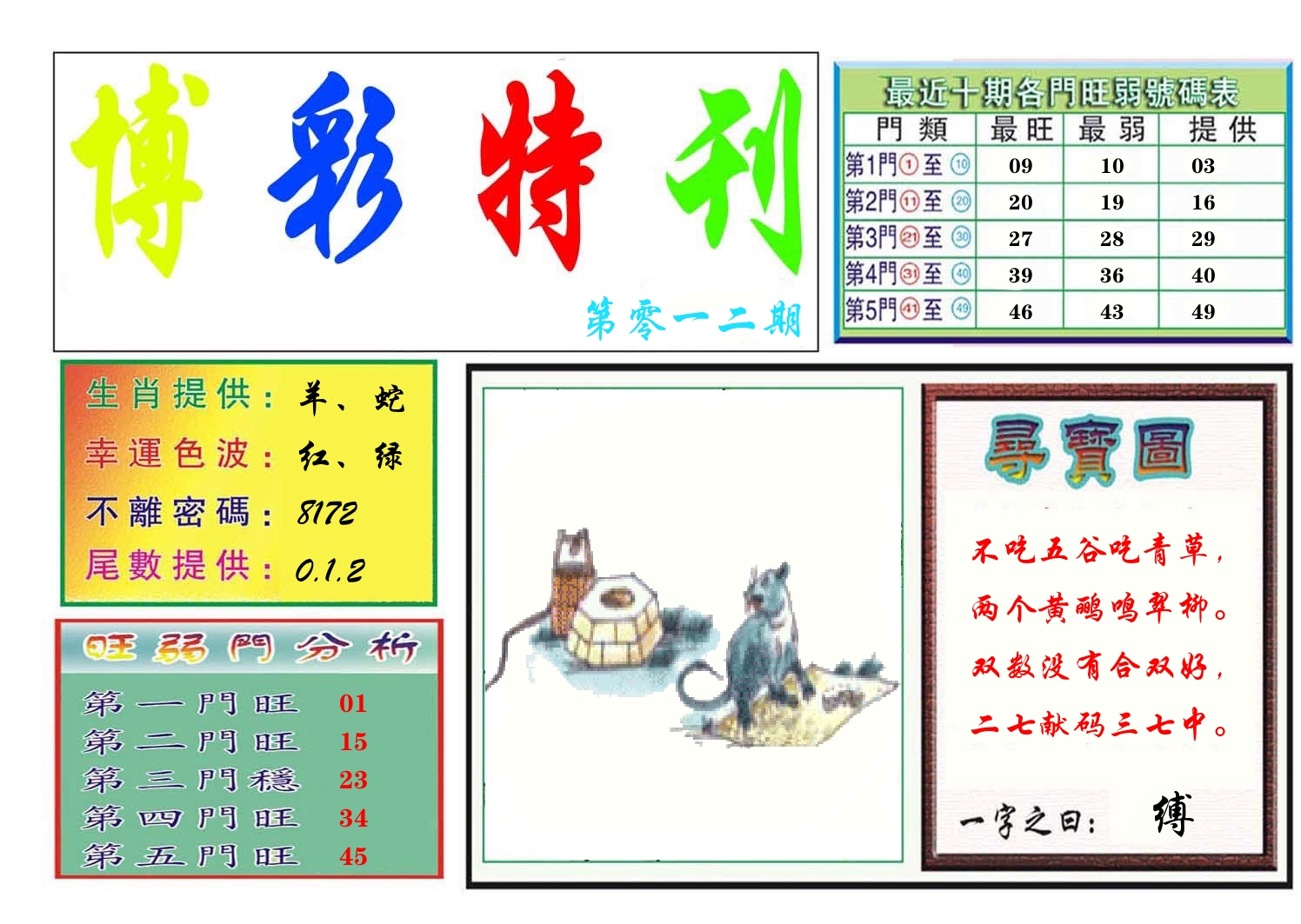 博彩特刊 第13期