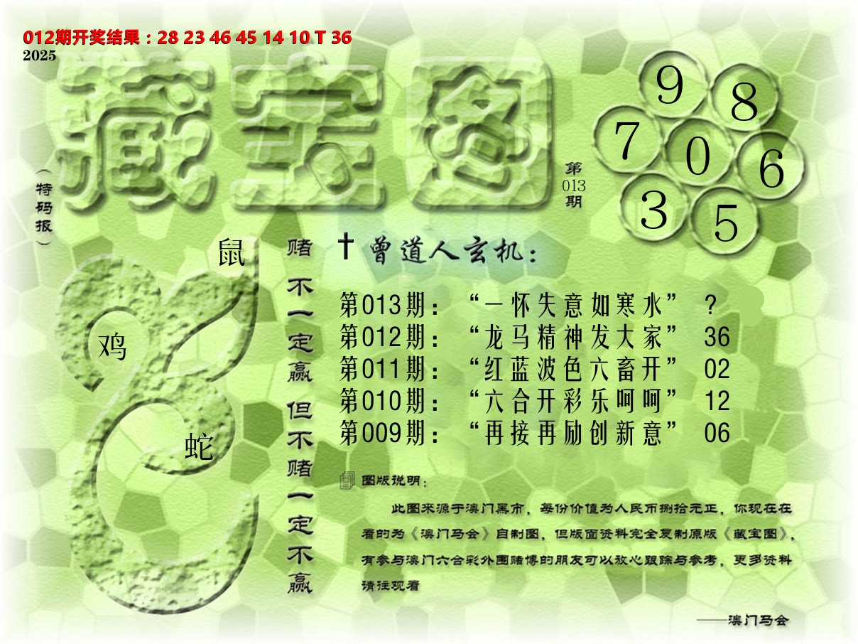 《藏宝图》 第13期