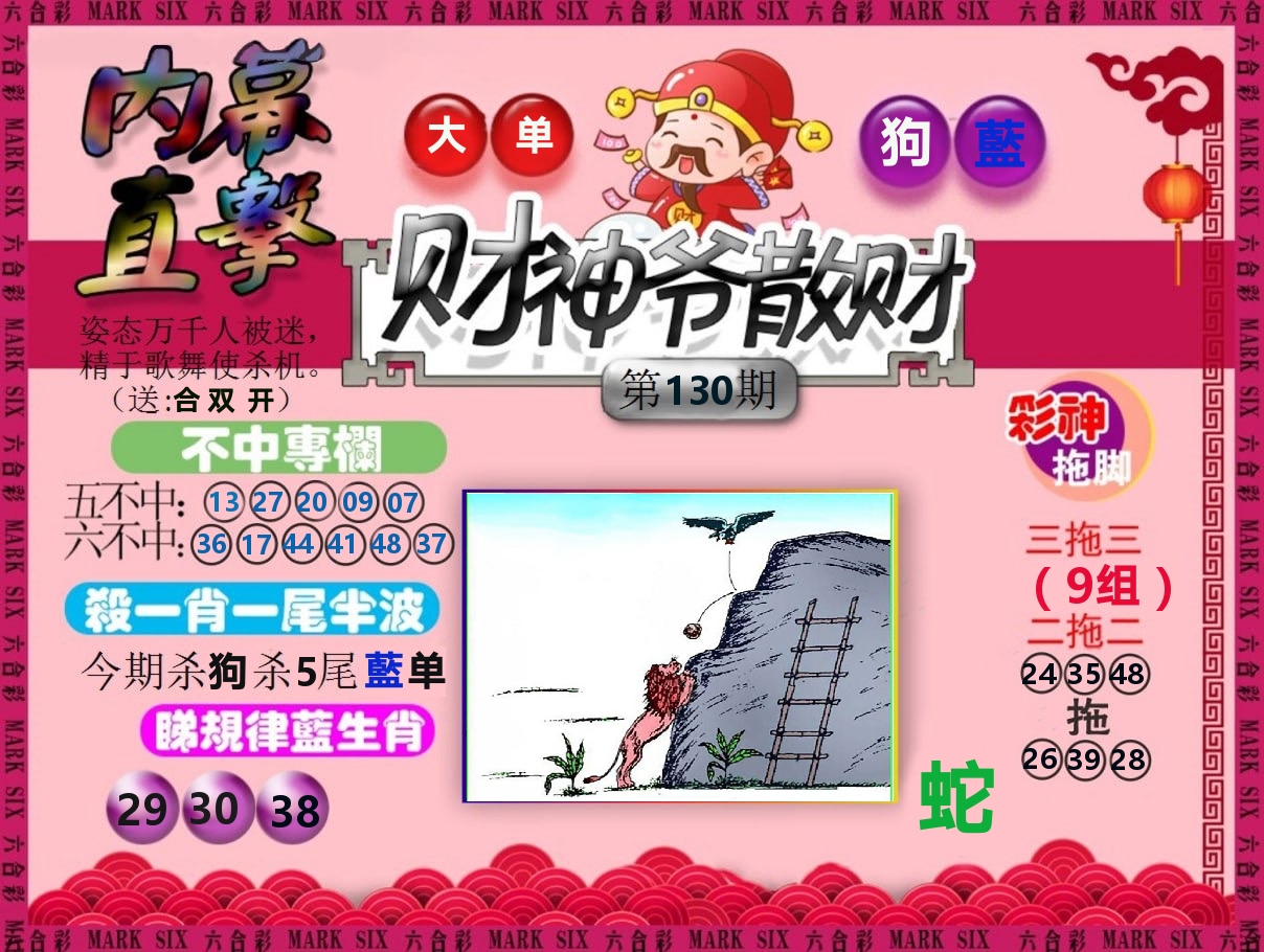 财神爷散财 第130期