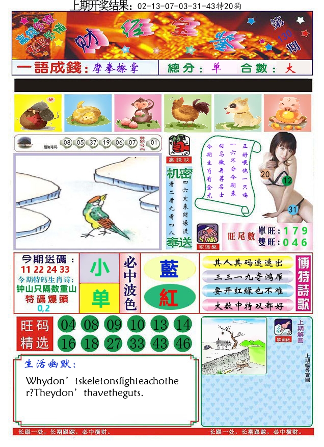 澳门财经宝鉴 第130期