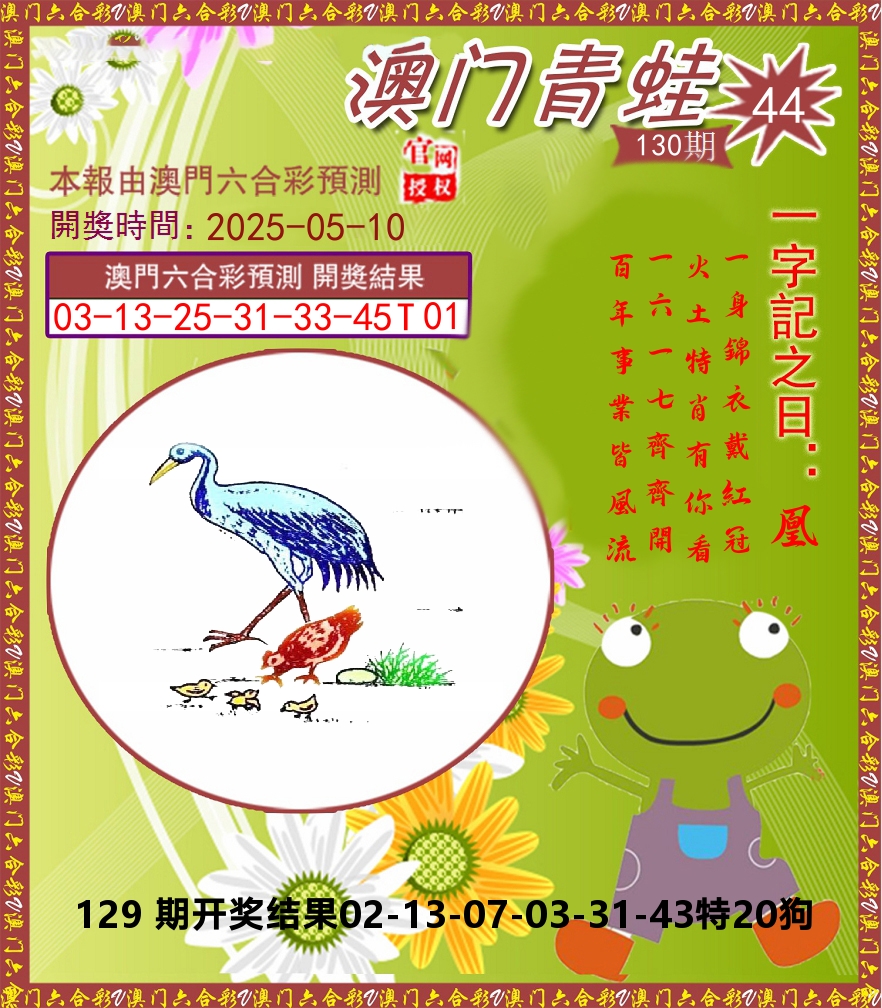 青蛙系列44 第130期