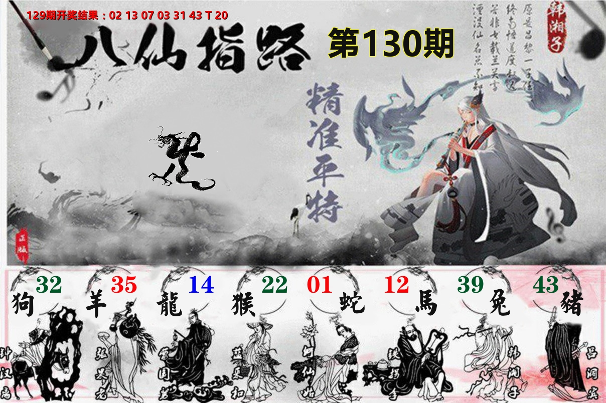 八仙指路 第130期
