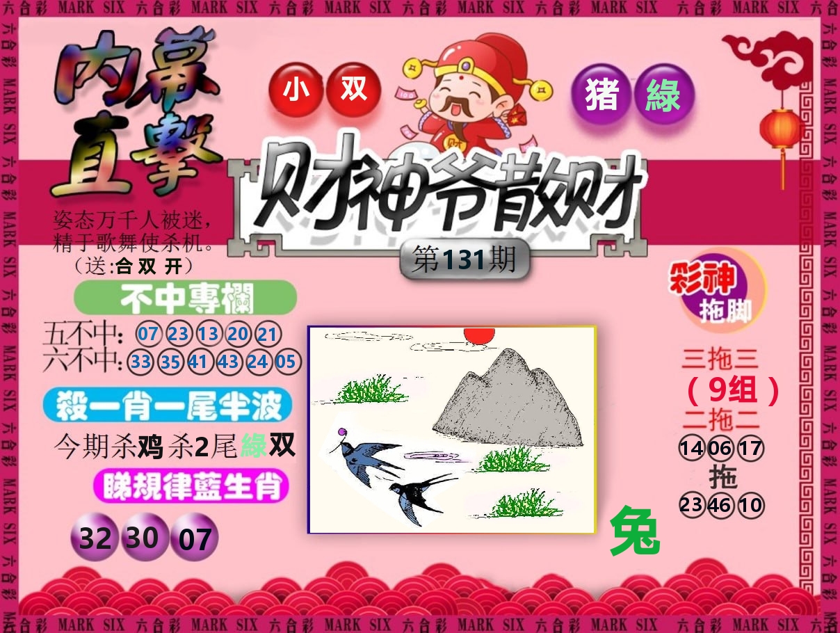 财神爷散财 第131期