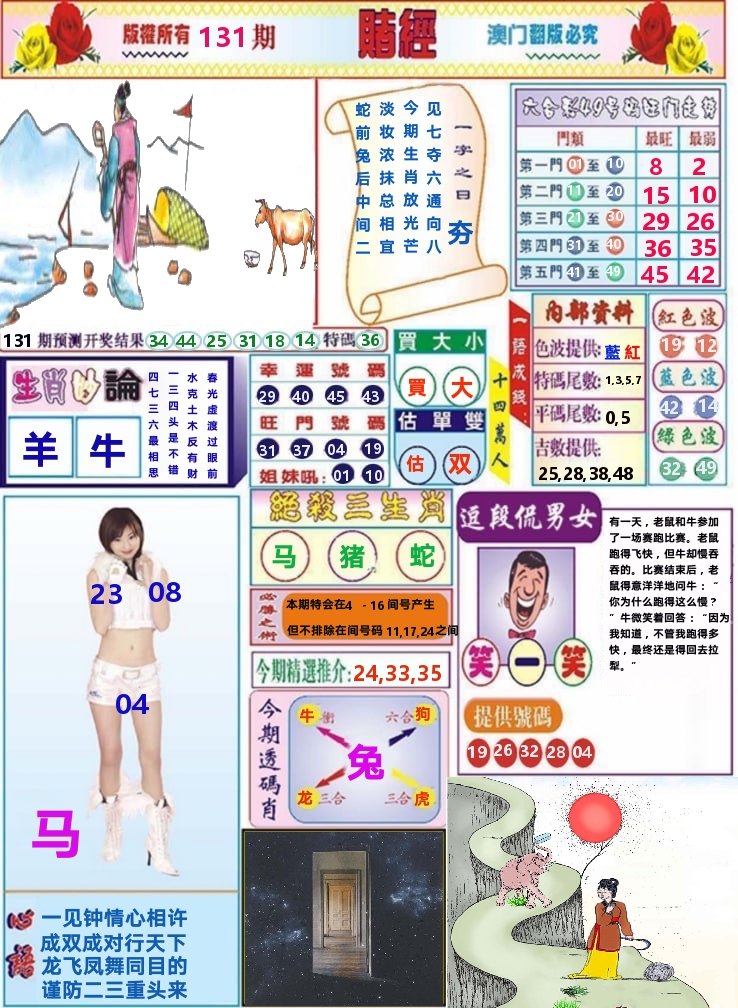澳门赌经 第131期