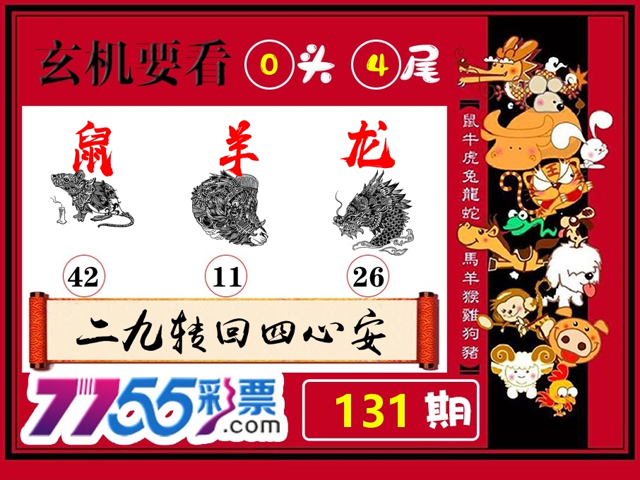 玄机要看 第131期