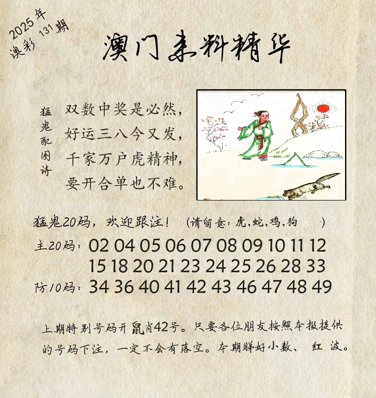 精华来料 第131期