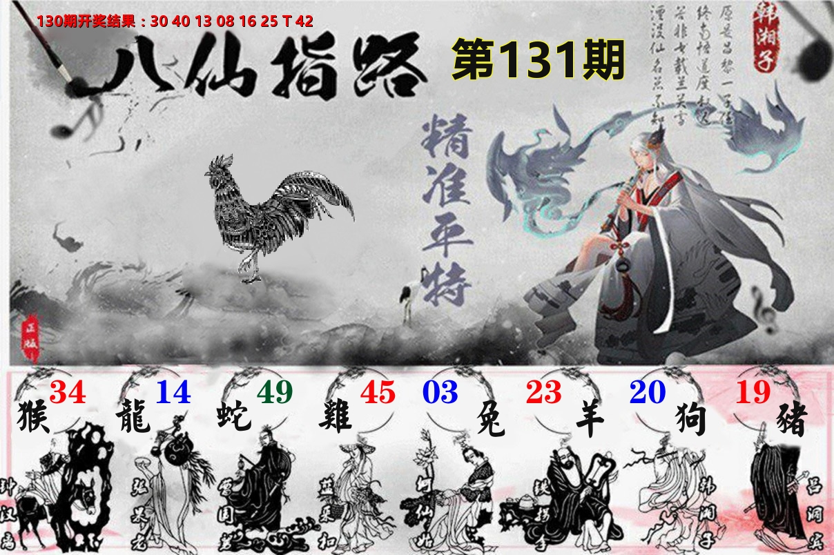 八仙指路 第131期