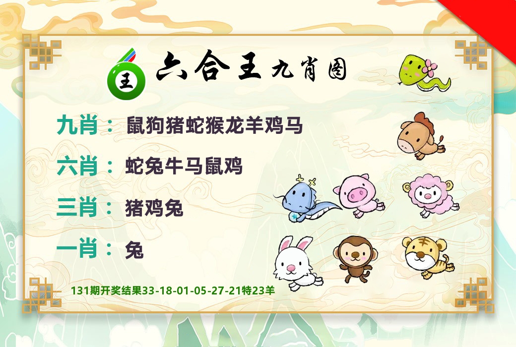 六合王九肖图 第132期