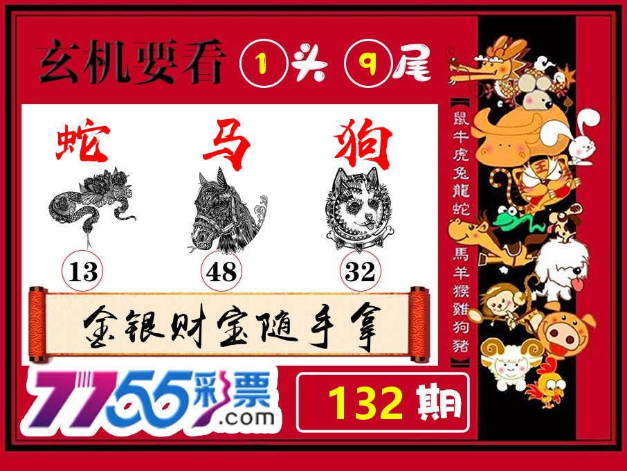 玄机要看 第132期