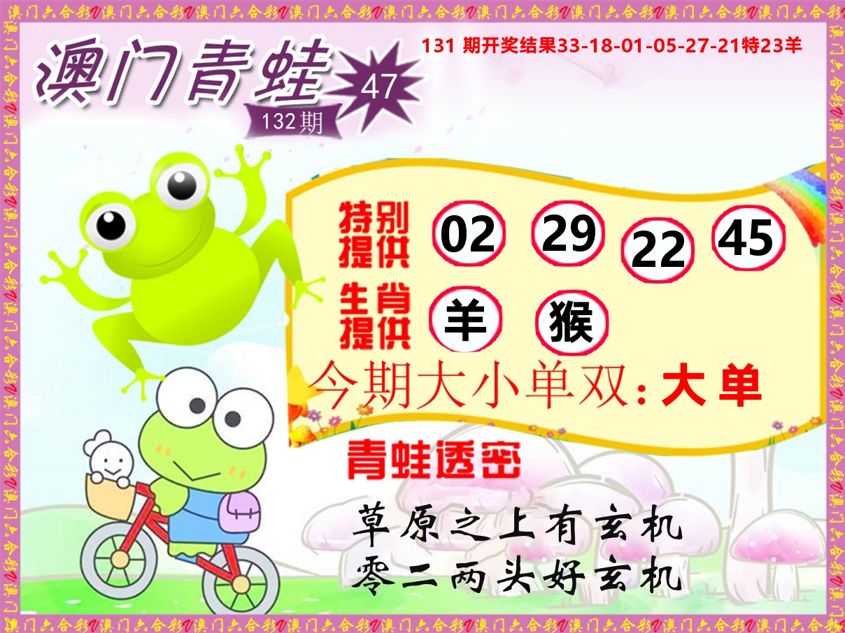青蛙系列47 第132期