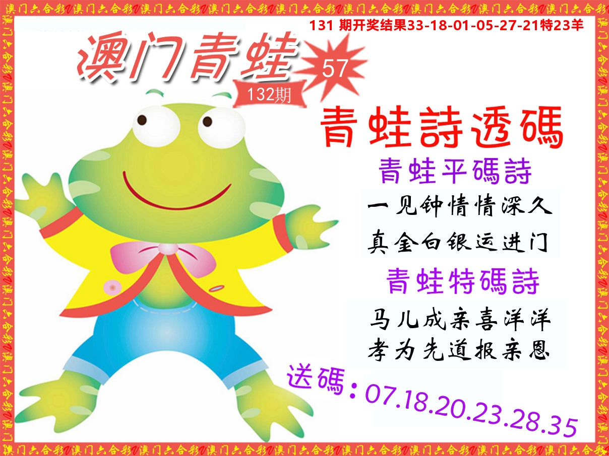青蛙系列57 第132期