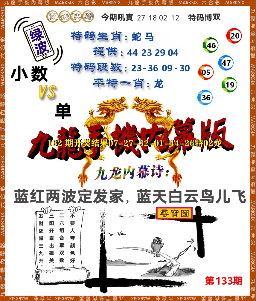 九龙手机内幕 第133期