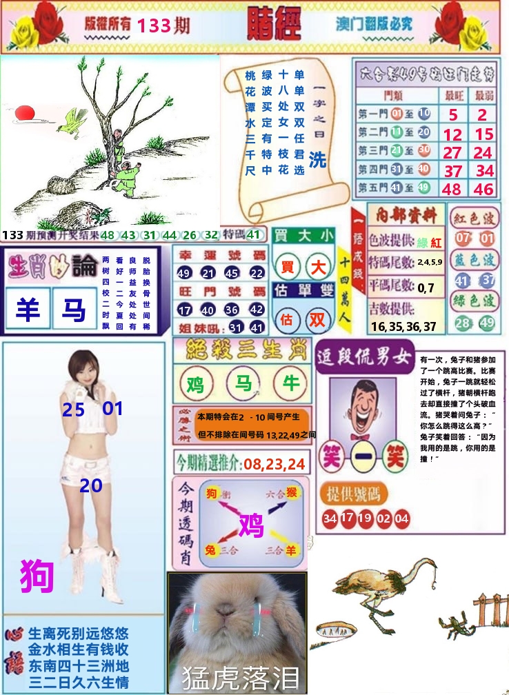 澳门赌经 第133期