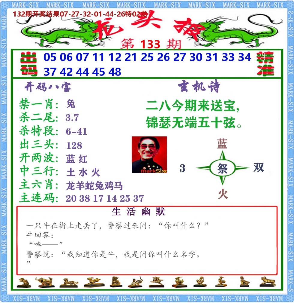 澳门龙头报 第133期