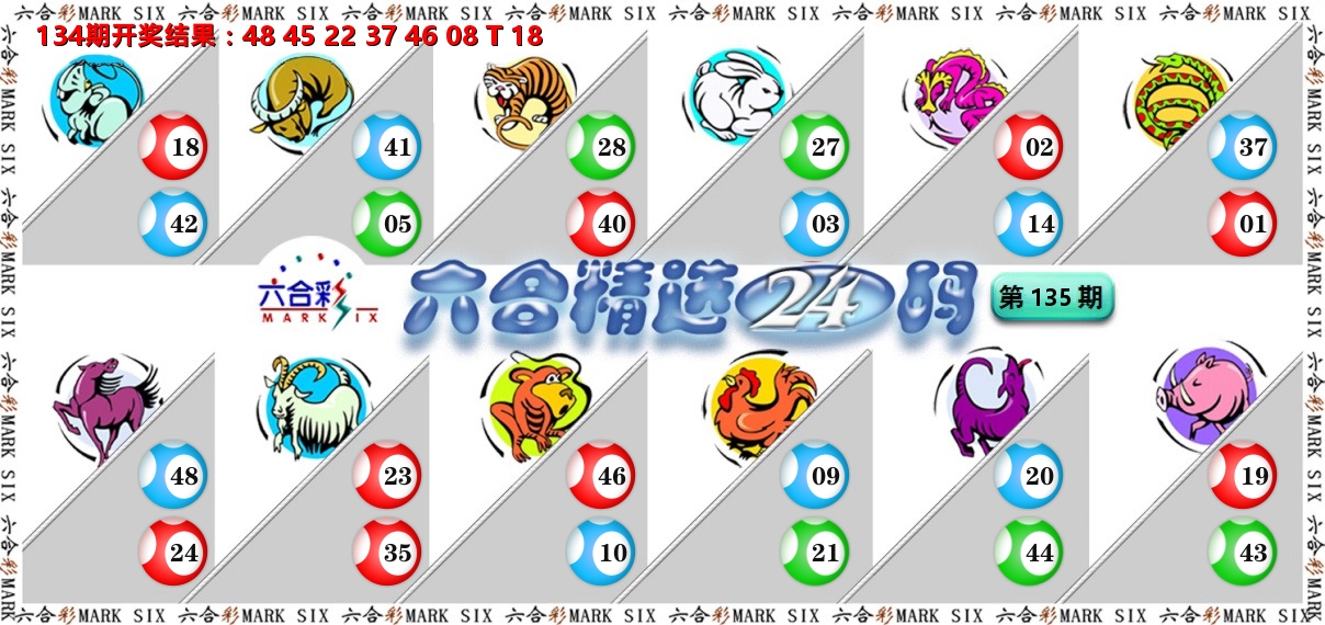 六合精选24码 第135期