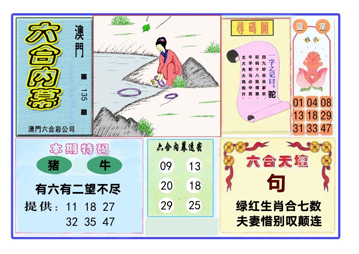 六合内幕 第135期