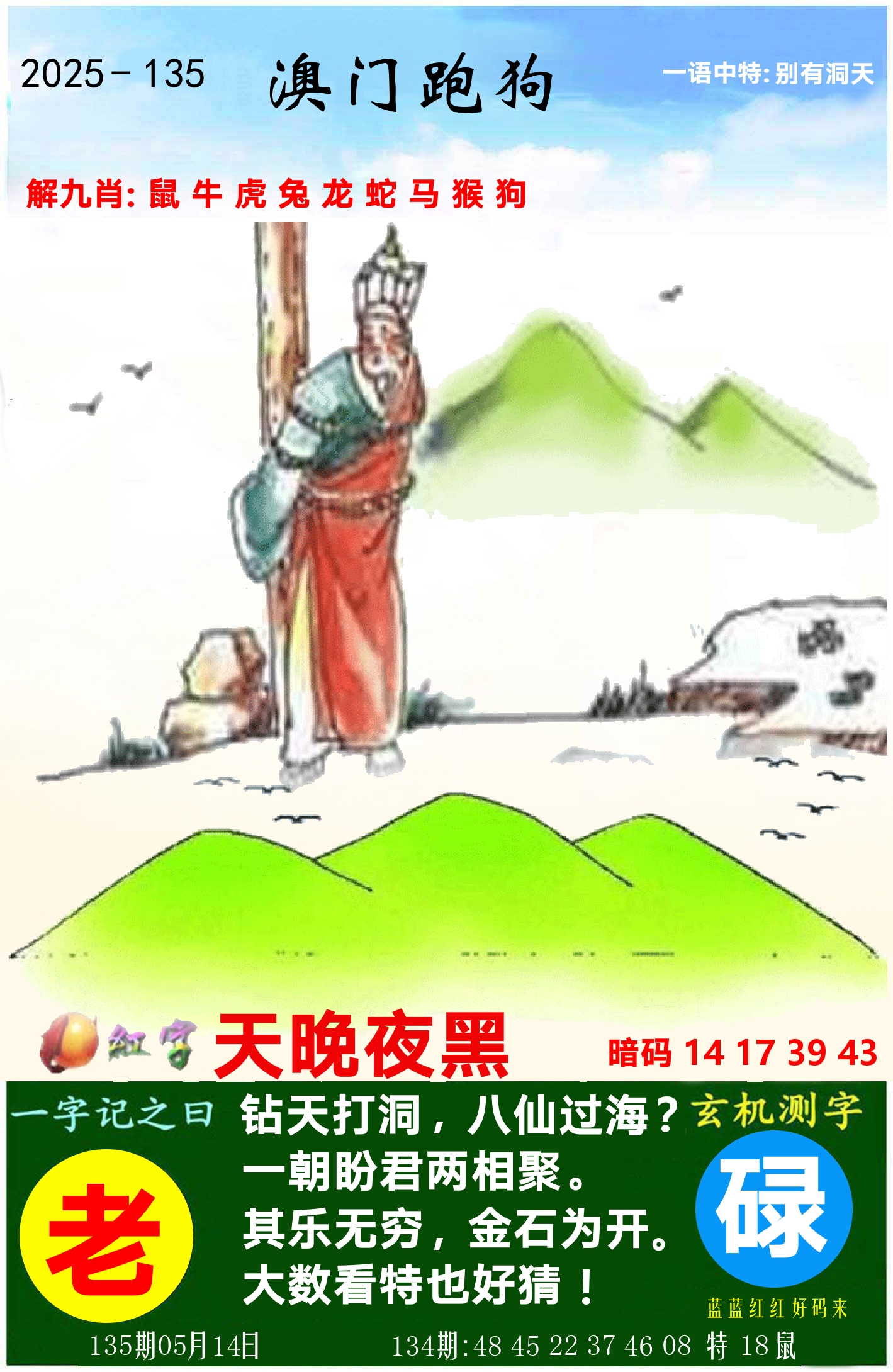 澳门跑狗图 第135期