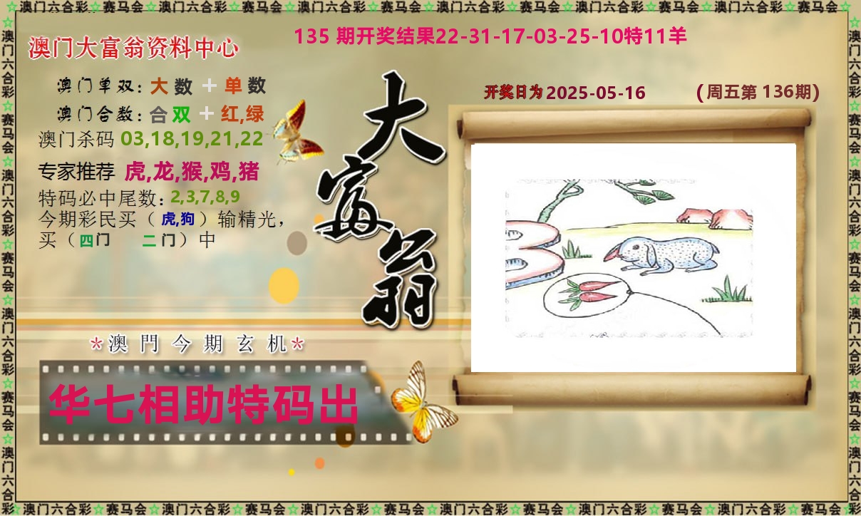 新大富翁 第136期