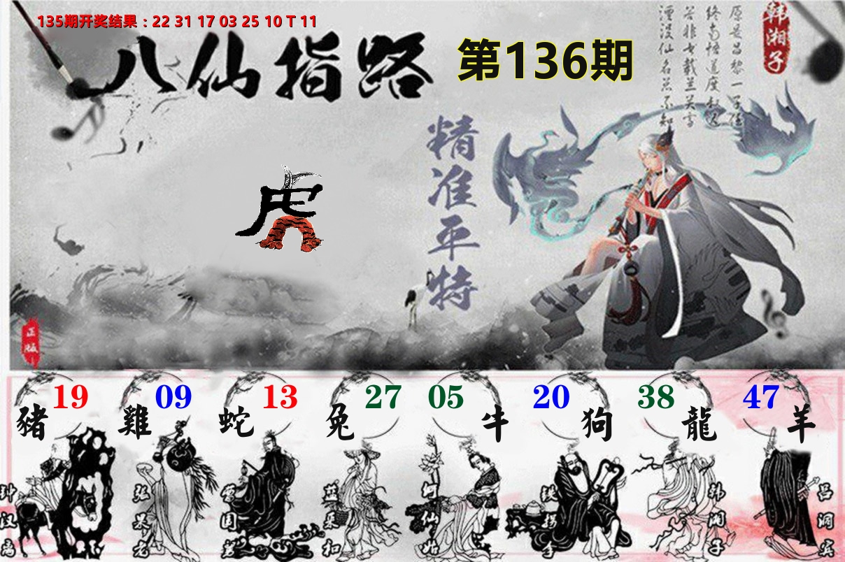 八仙指路 第136期