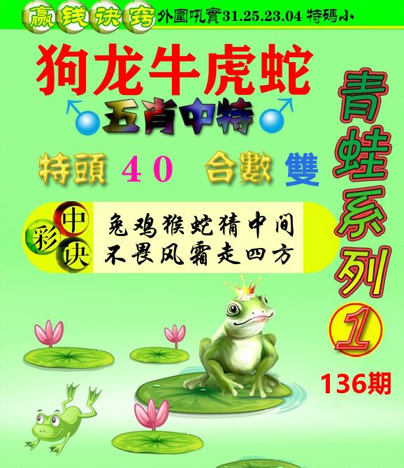 青蛙彩图 第136期