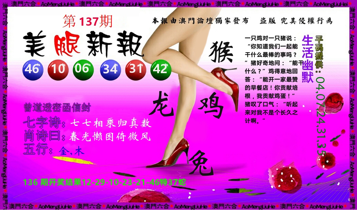 美腿新报 第137期